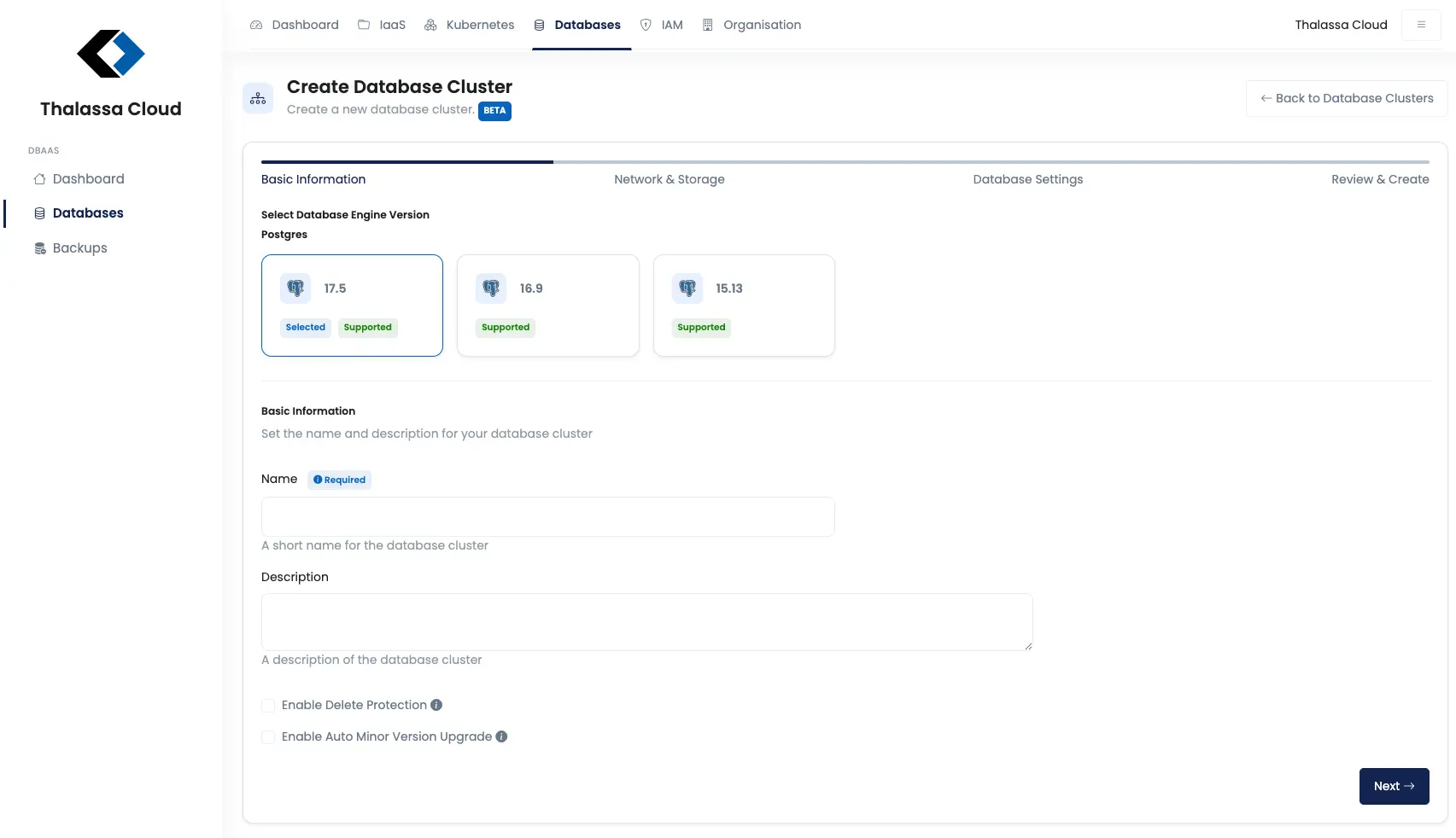 PostgreSQL as a Service